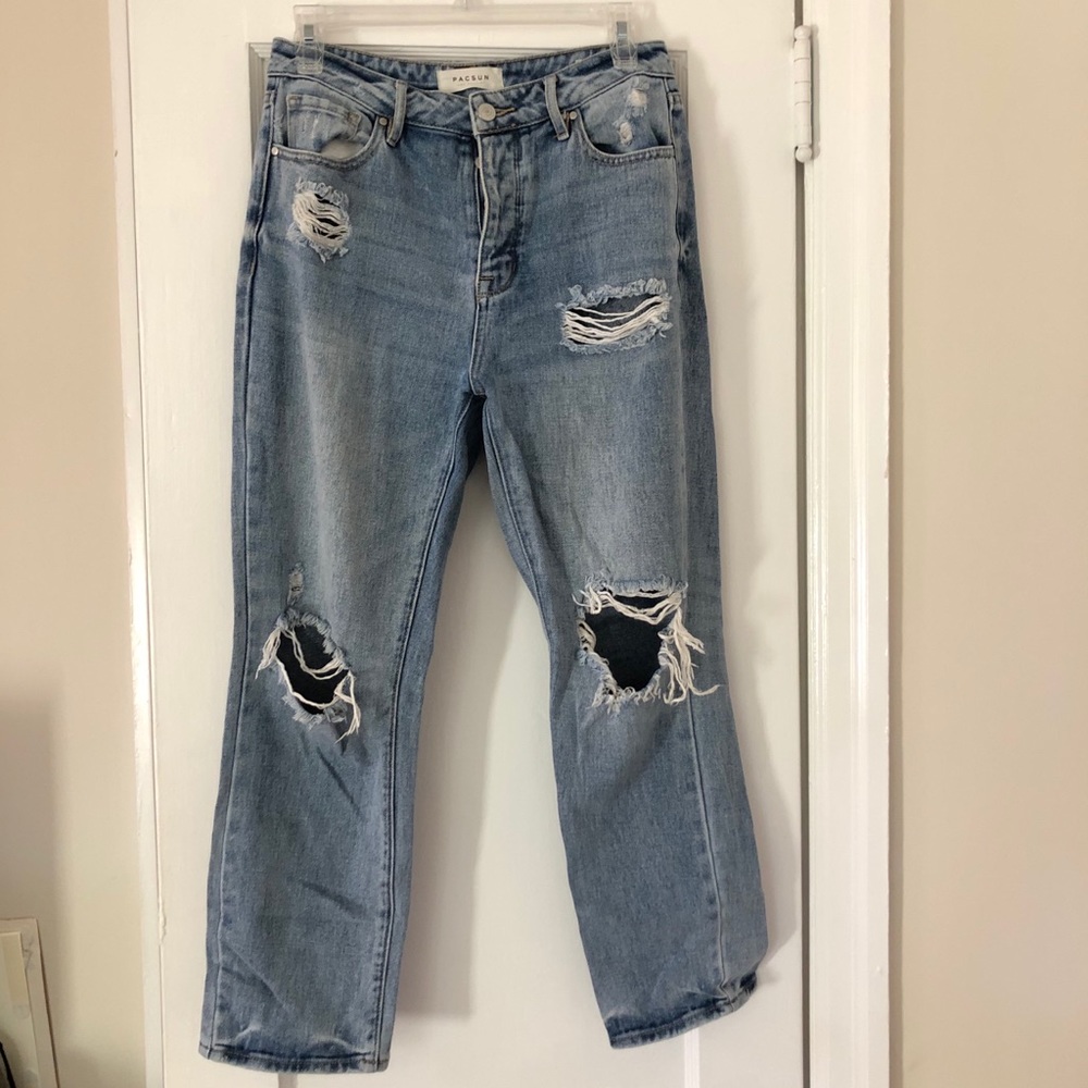 High Waisted Mom Jeans